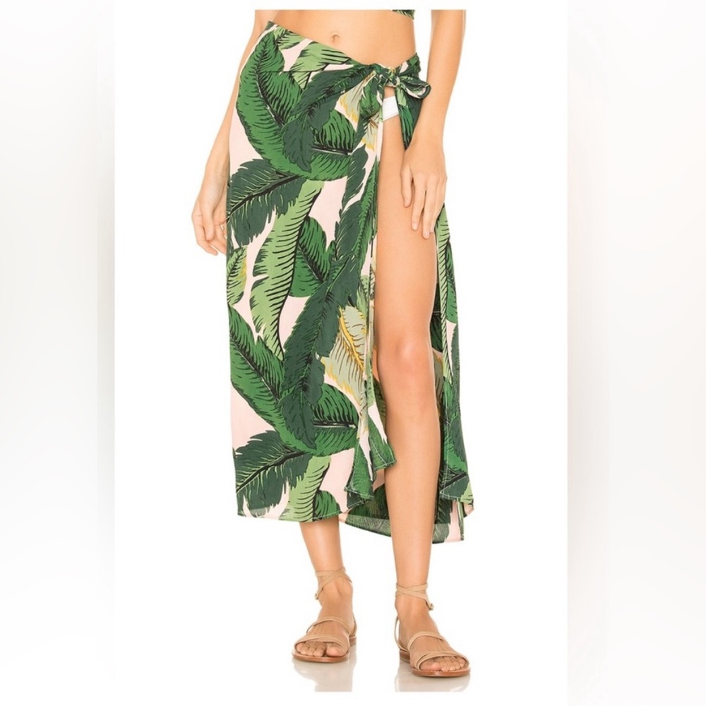 BEACH RIOT x REVOLVE Palm Sarong Cover Up, OS